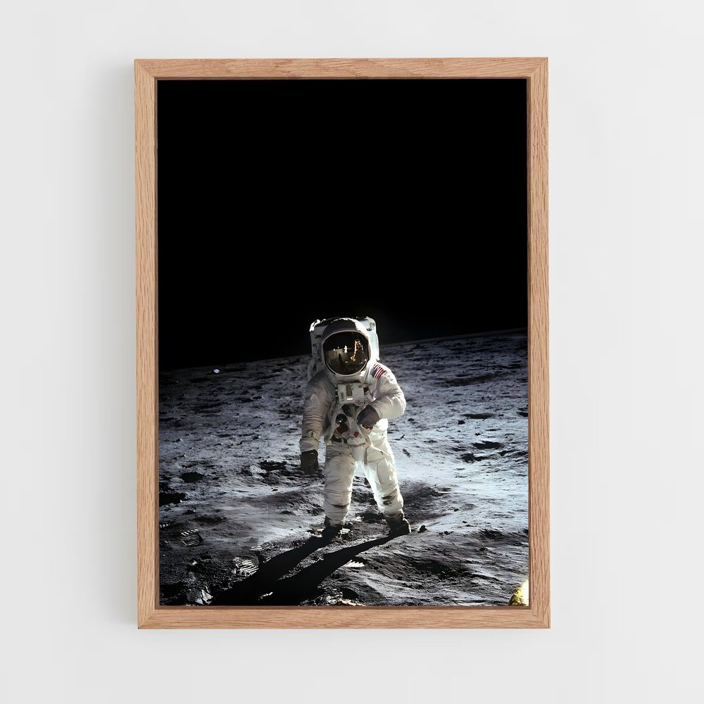 Poster Neil Armstrong légendaire – affiche Astronautes (vue 4)